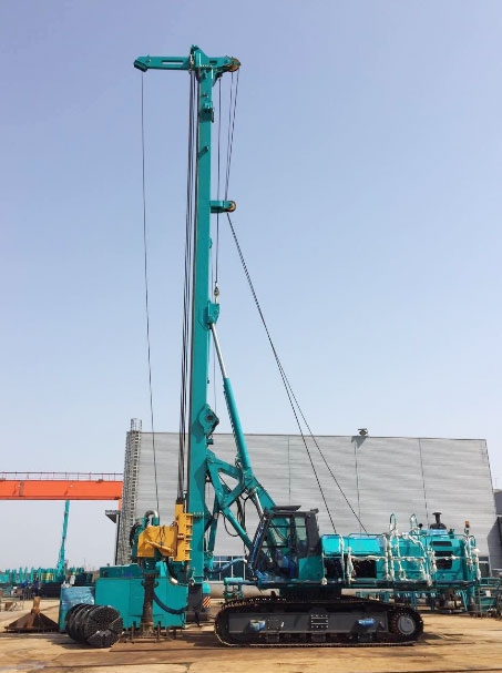 软硬地层通吃！ezweb易利娱乐平台智能大直径潜孔锤钻机获首台套表扬