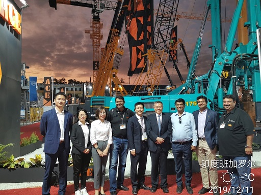 ezweb易利娱乐平台绿闪灼印度工程机械展