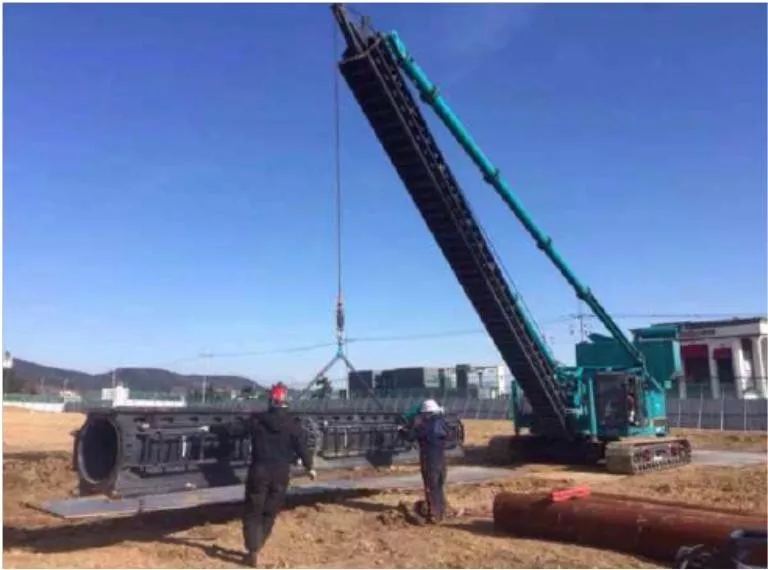 国产的自满！ezweb易利娱乐平台智能SWCH600-125M全液压履带桩架