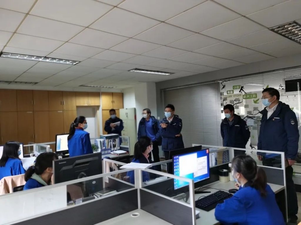 疫情未过，岂可松懈？总司理带队检查防疫事情