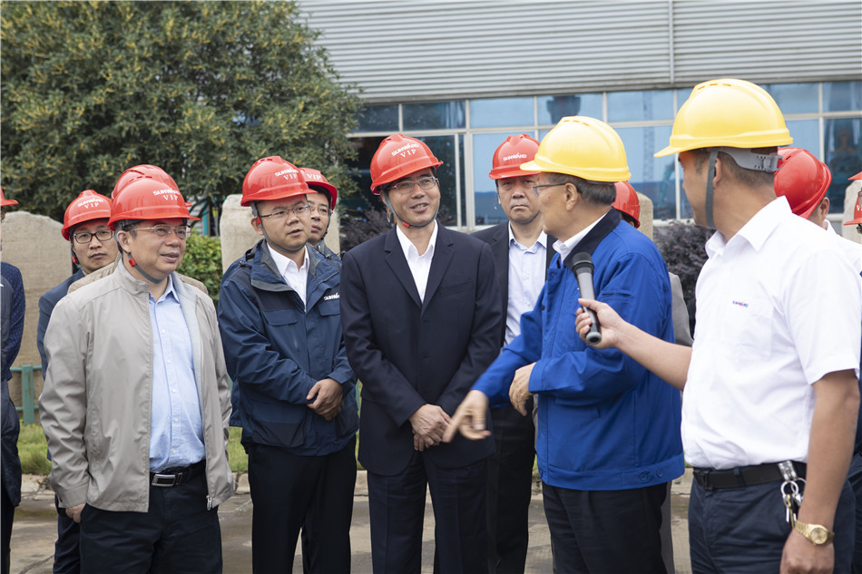 广州市国资委副主任张道泉率队考察ezweb易利娱乐平台智能