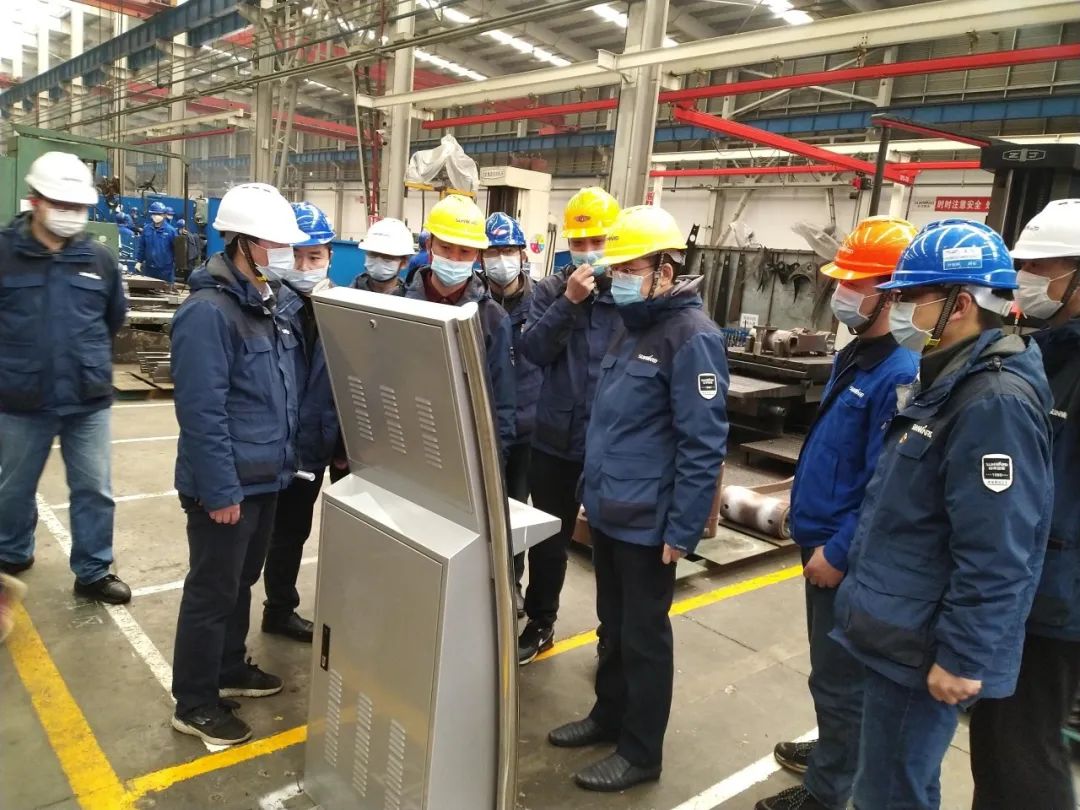 严抓情形清静，确保清静生产——总司理带队检查情形清静事情