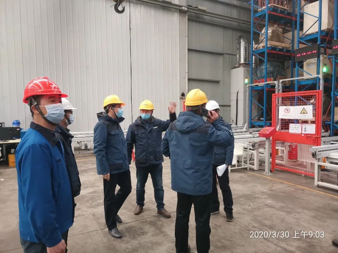 严抓情形清静，确保清静生产——总司理带队检查情形清静事情