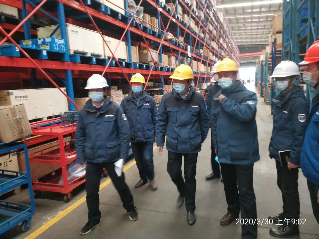 严抓情形清静，确保清静生产——总司理带队检查情形清静事情