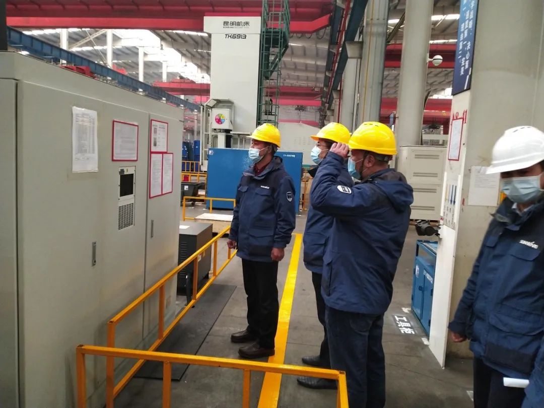 严抓情形清静，确保清静生产——总司理带队检查情形清静事情