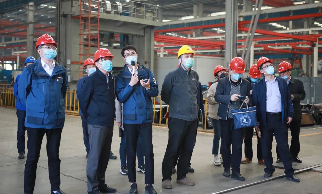 宁夏工信厅副厅长张伟一行调研ezweb易利娱乐平台智能