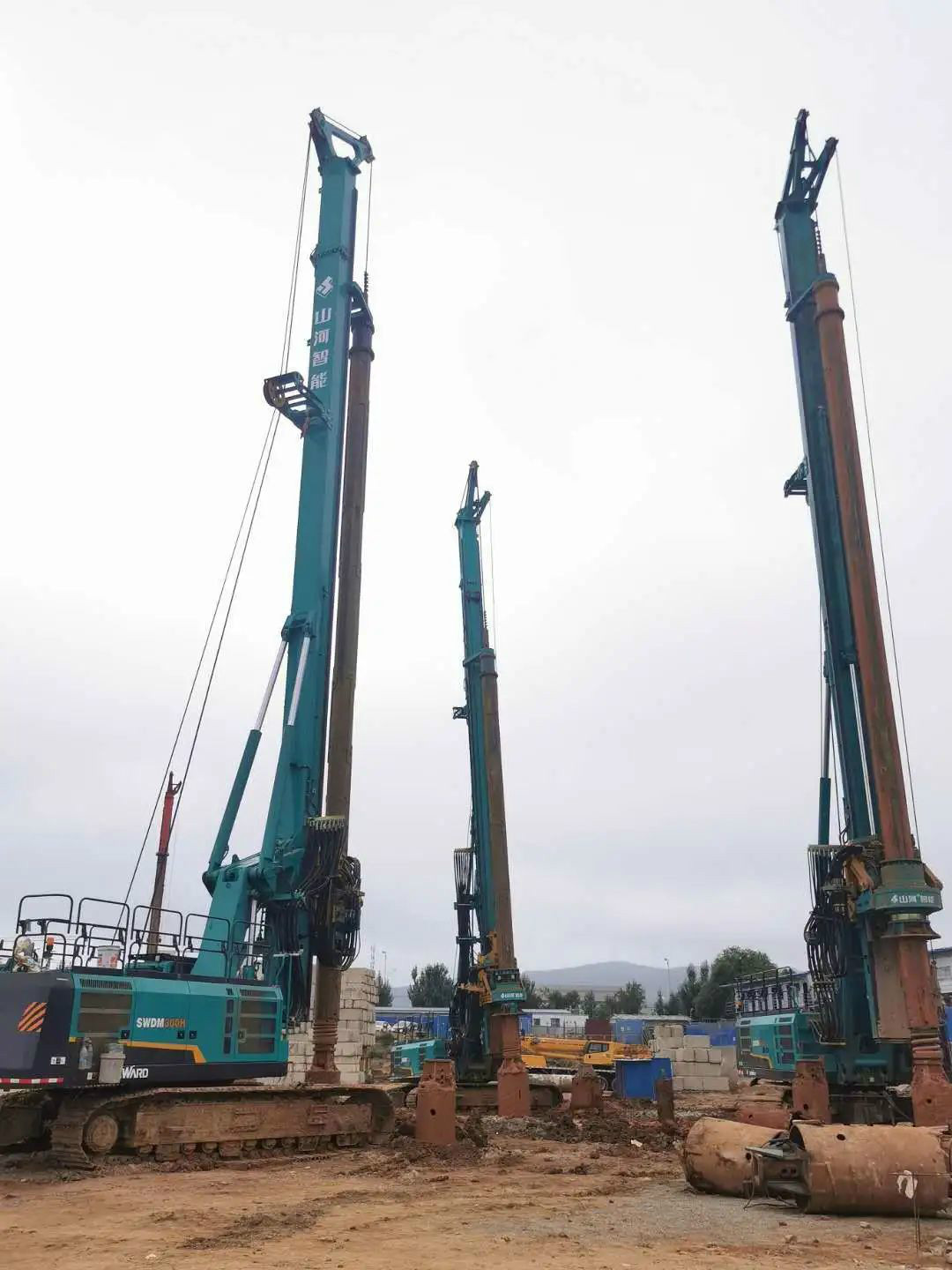 效率两倍于敌手！ezweb易利娱乐平台智能旋挖钻机大连扬威名