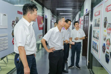 广州工控党建同盟联络员一行到ezweb易利娱乐平台智能开展事情对接