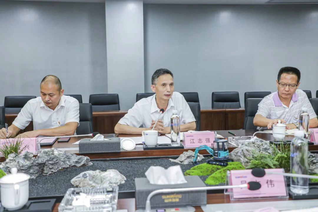 广州工控党建同盟联络员一行到ezweb易利娱乐平台智能开展事情对接