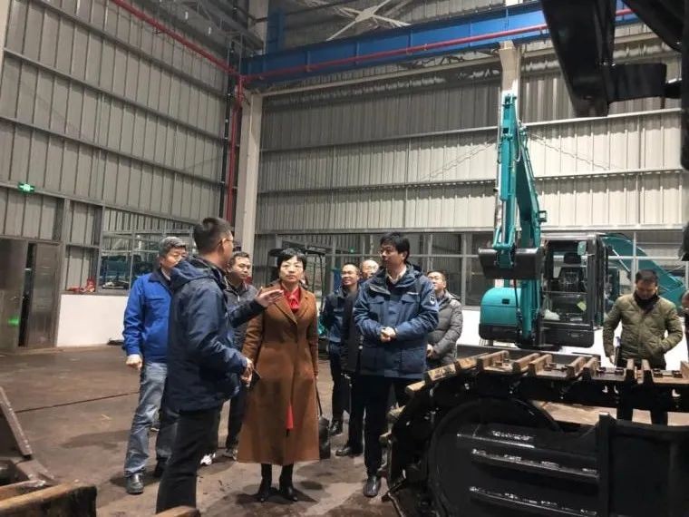 省工信厅副厅长彭涛一行调研ezweb易利娱乐平台智能