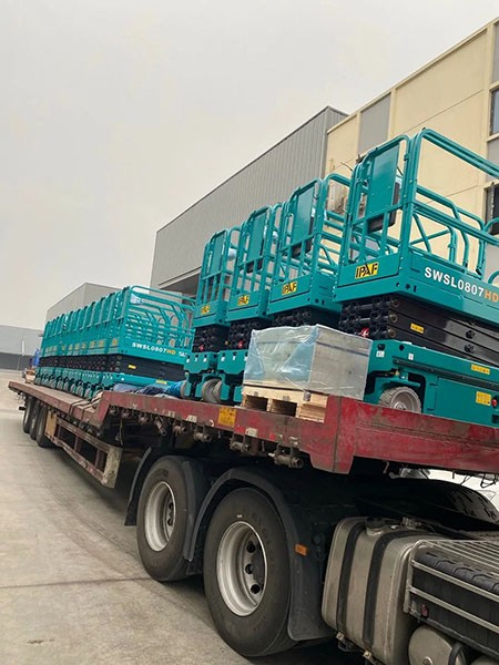 新年伊始，ezweb易利娱乐平台高机再次发货华南市场