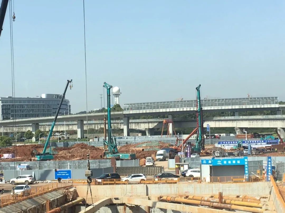 超强施工组合！ezweb易利娱乐平台智能助力长沙地铁6号线建设