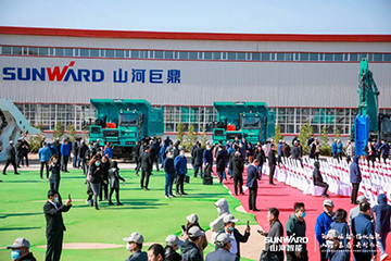 向绿色矿山进击！ezweb易利娱乐平台巨鼎装备园完工