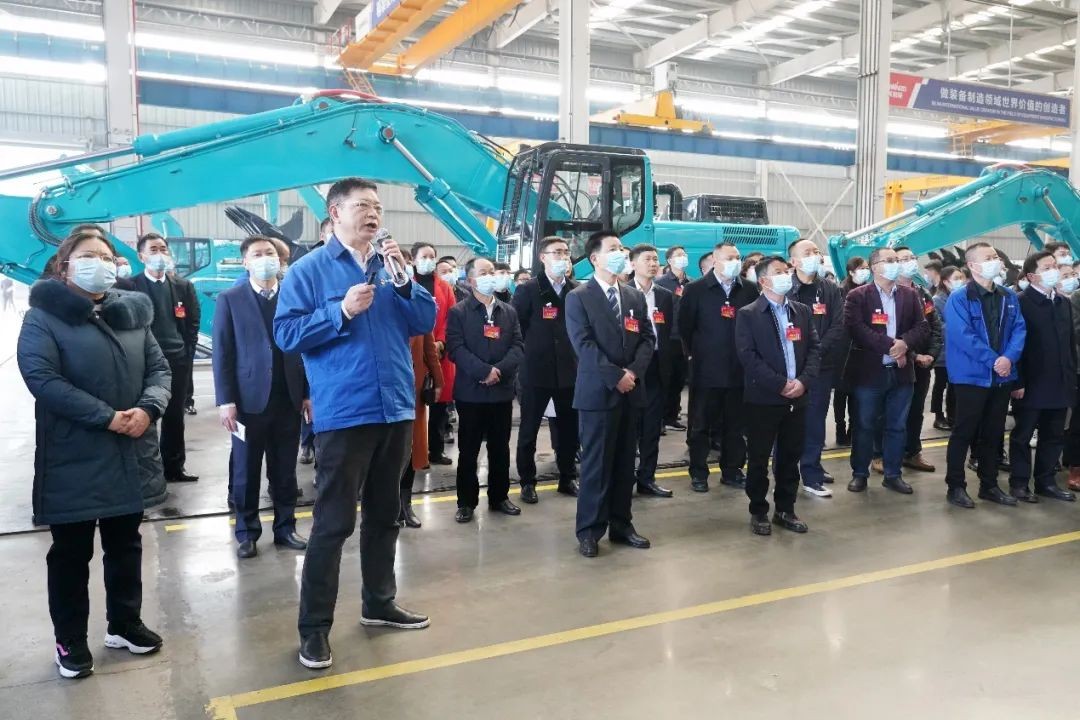 长沙县“两会”观摩团考察ezweb易利娱乐平台智能