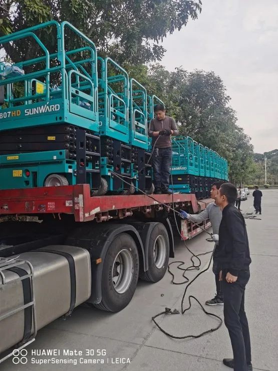 新年伊始，ezweb易利娱乐平台高机再次发货华南市场