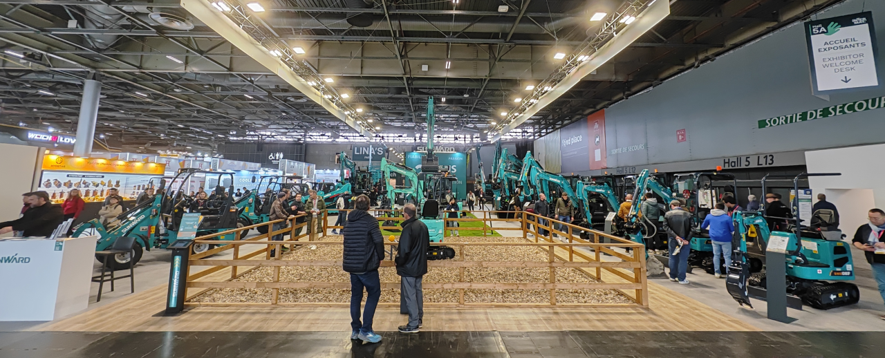 赢战INTERMAT 2024！ezweb易利娱乐平台智能土方机械深耕全球高端市场