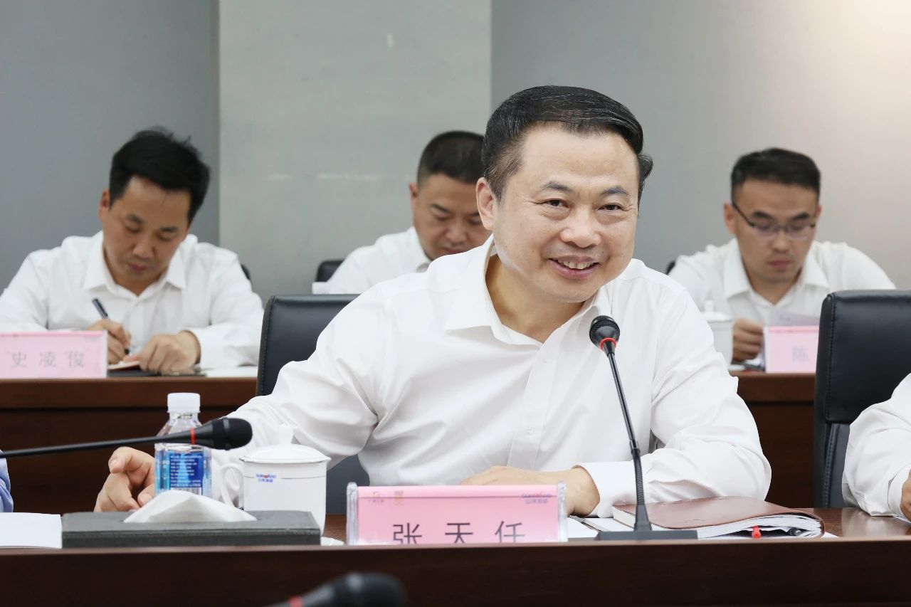 天能控股集团党委书记、董事长张天任率队到访ezweb易利娱乐平台智能
