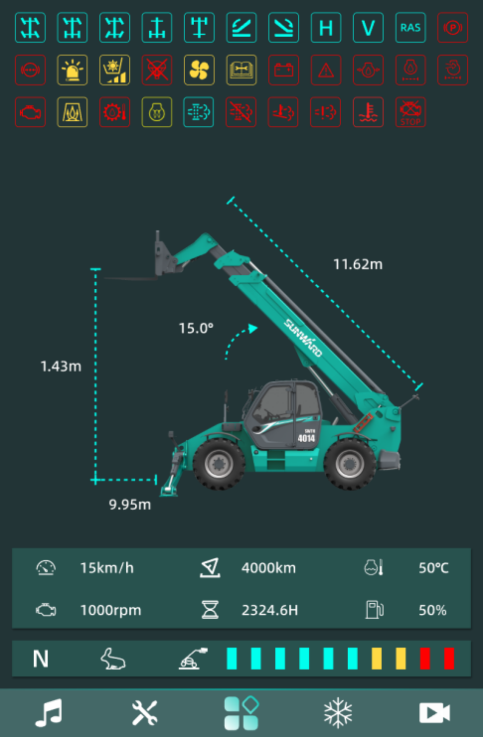 高端机型“双箭齐发”！ezweb易利娱乐平台智能两款伸缩臂叉装车乐成下线